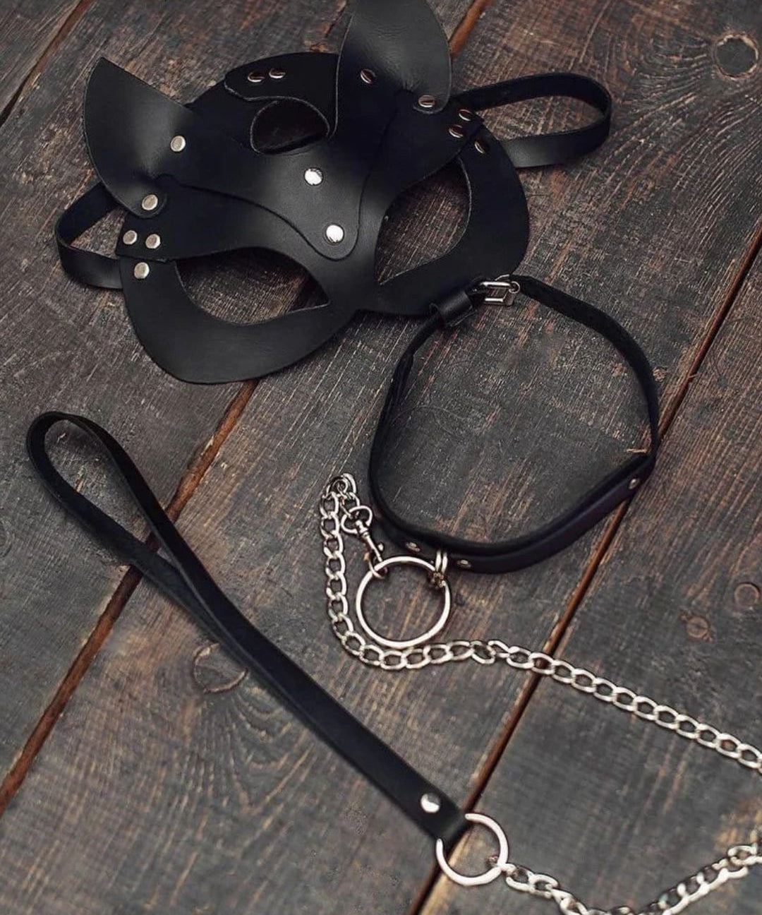 Leony's Sweet Kitty Set (Mask + Choker)