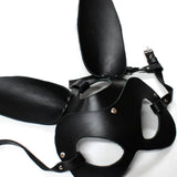 Leather Bunny Mask